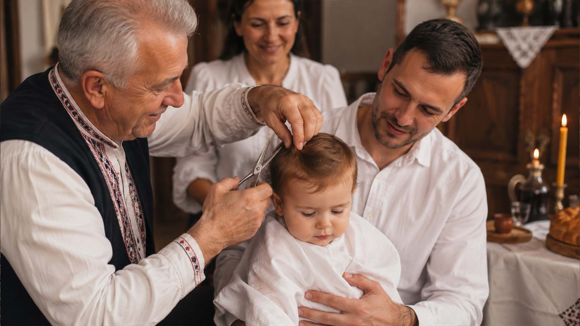 Prvo šišanje deteta – običaj „šišanja na krst“ u srpskoj tradiciji